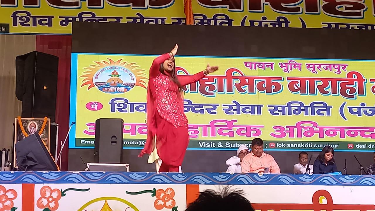 डोली शर्मा द्वारा प्रस्तुत किया गया मनमोहक नृत्य
